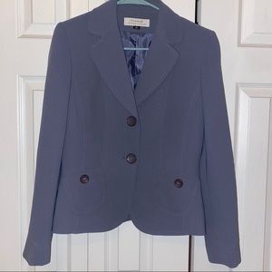Tahari Grey Professional Suit Blazer